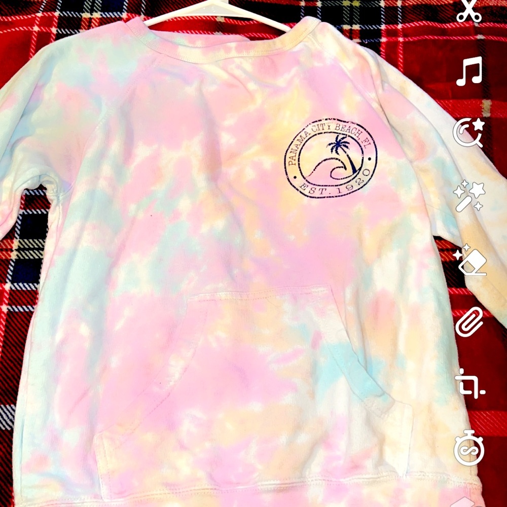 a hoodie from panama city beach